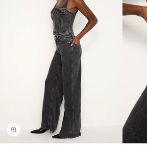 Good American jeanius skate Jeans